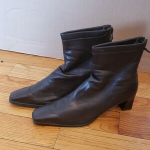 Stuart Weitzman Black Heeled Boots